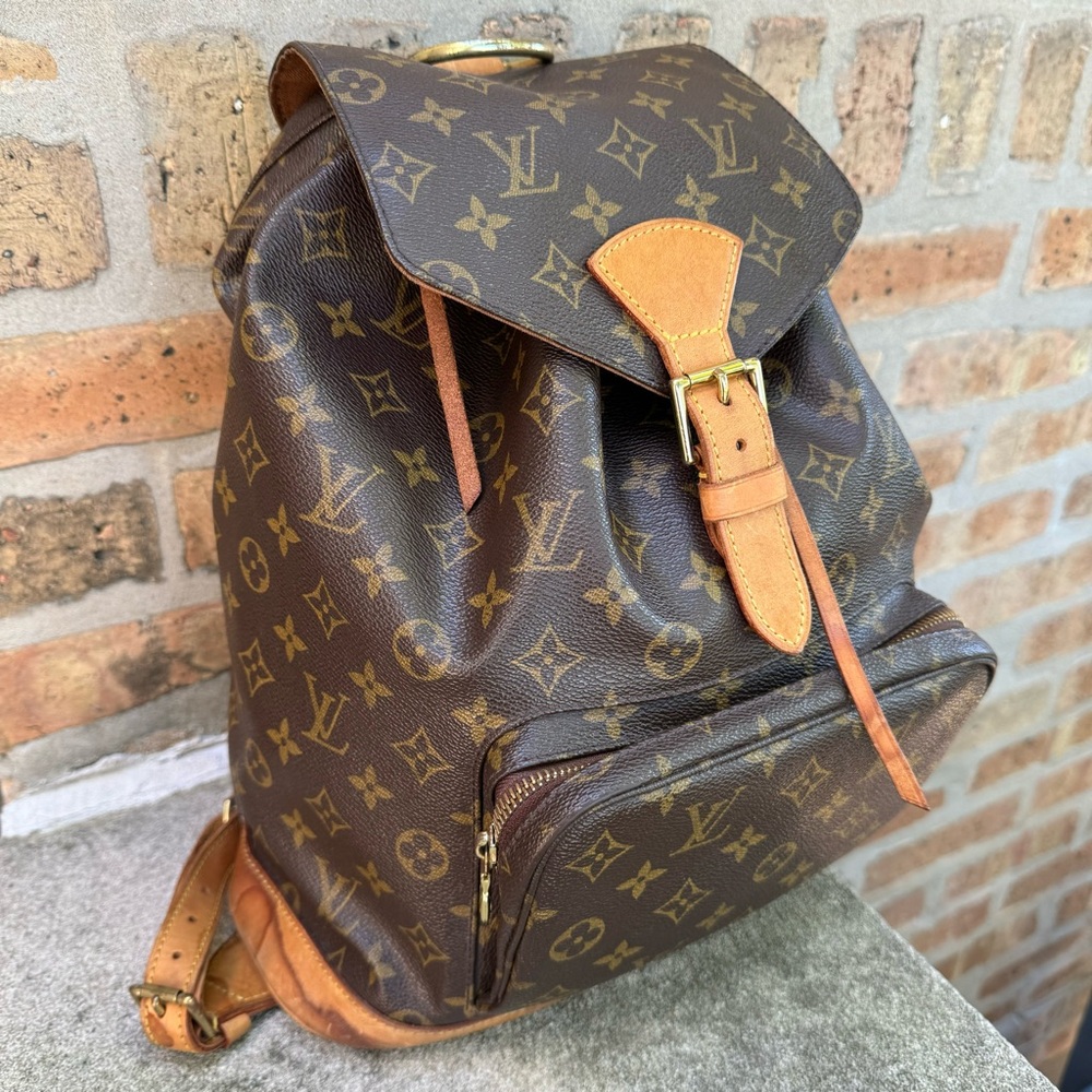 Authentic Louis Vuitton Authentic Vintage Montsouris Backpack